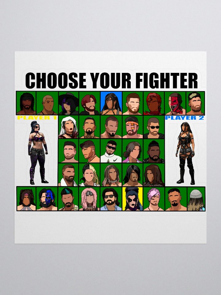 PEPW Choose Your Fighter Corinna vs Katlyn Sticker product image (1)