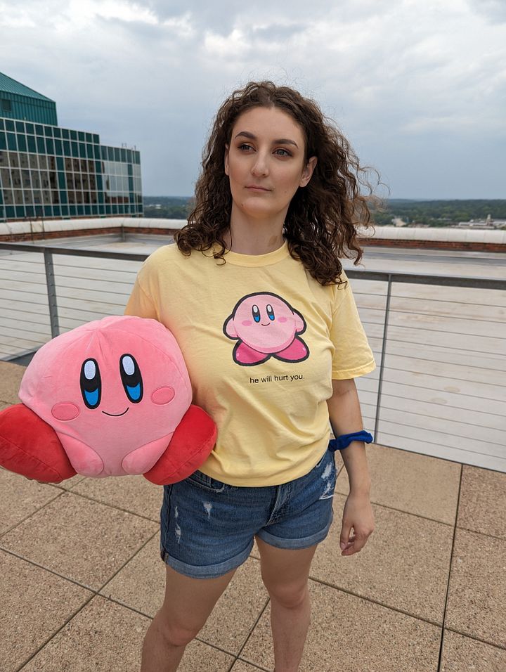 Kirby Will Hurt You Tee product image (1)