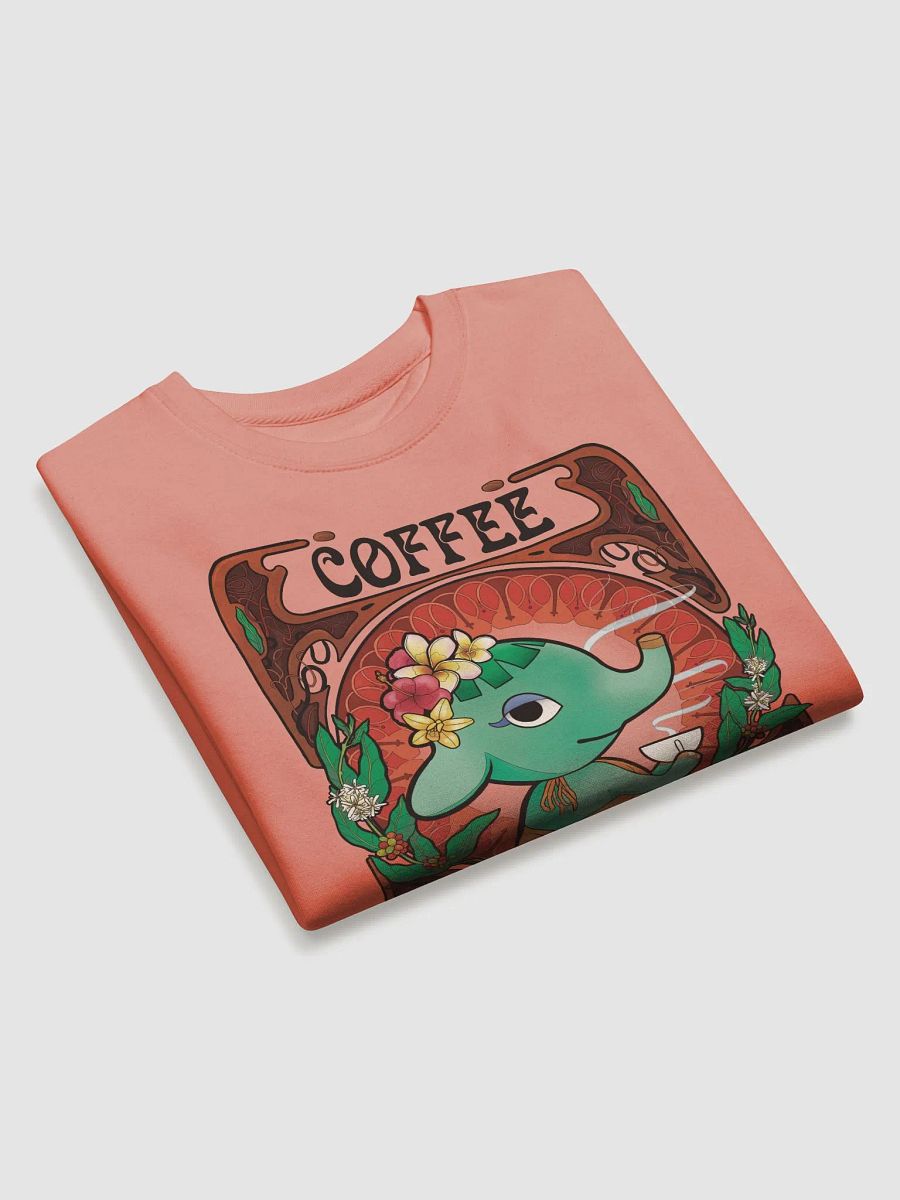 Art Nouveau Coffee-Core Opal Sweatshirt product image (11)