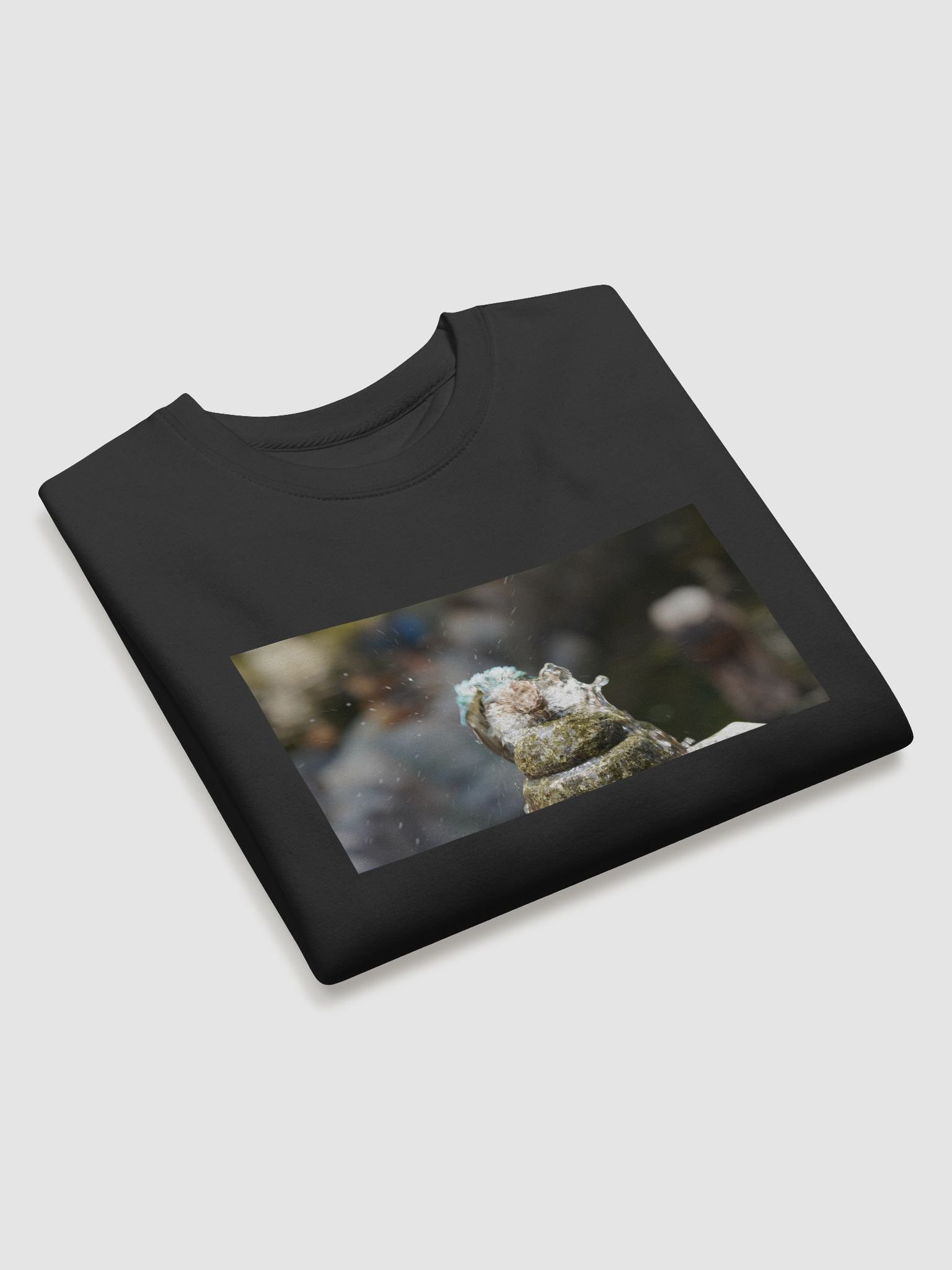 Splish Splash Bird Bath Cotton Sweatshirt product image (3)