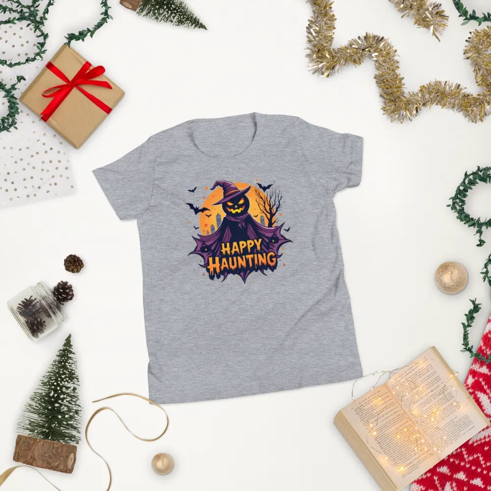 Happy Haunting Youth T-Shirt product image (21)