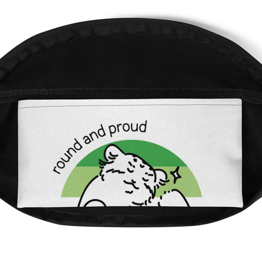 Round and Proud Manul Aromantic Version - Fanny Pack product image (6)