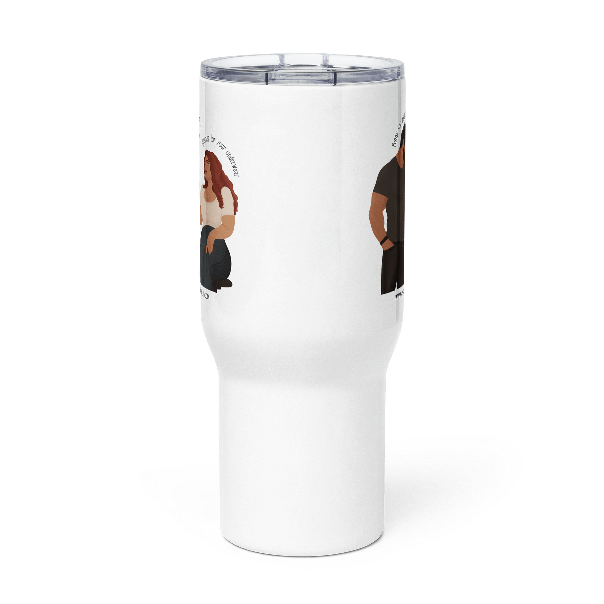 Penny For Your Thoughts Travel Mug product image (2)