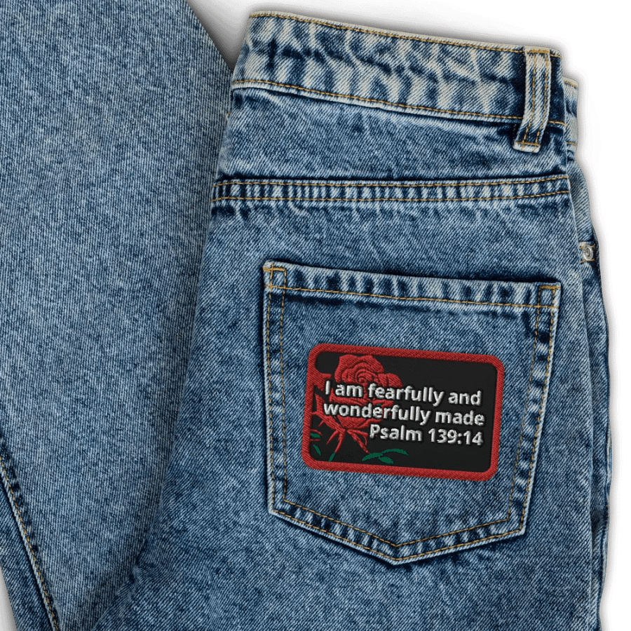 Fearfully and Wonderfully Made Patch product image (4)