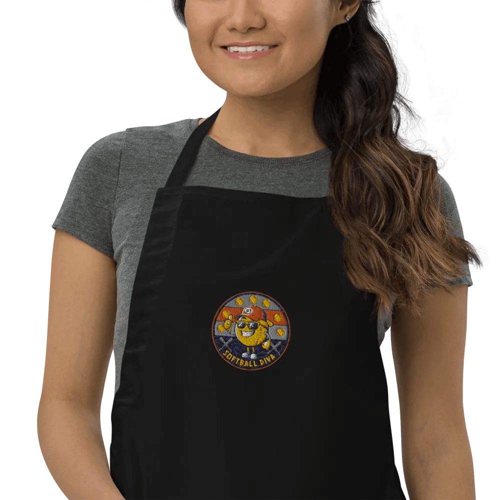 Softball Diva Embroidered Apron product image (4)