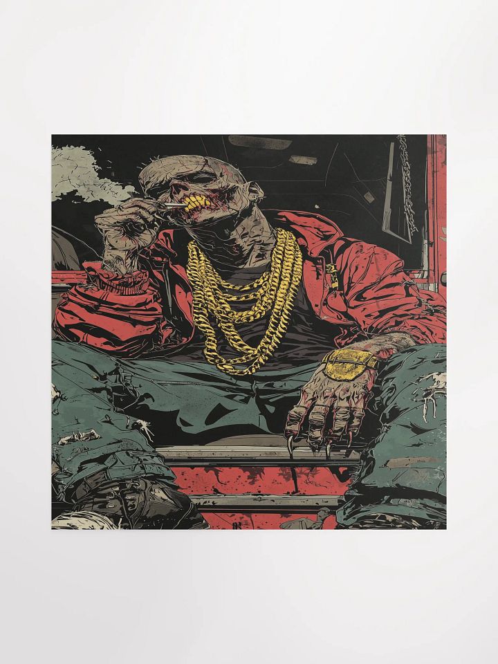 Gritty Ghoul Matte Poster product image (1)