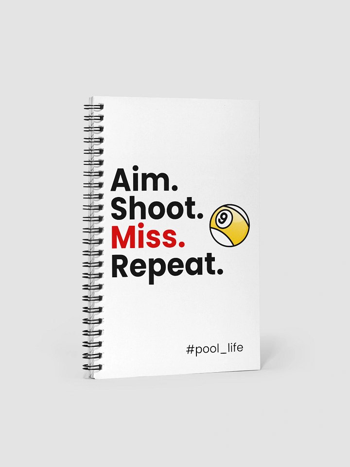 9-ball Pool Life Notebook product image (1)