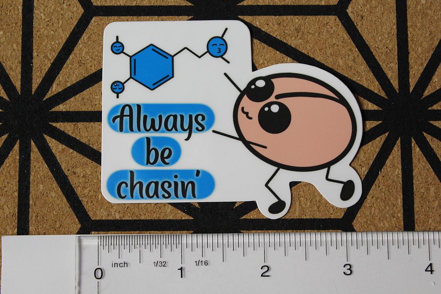 Chasing dopamine sticker product image (1)