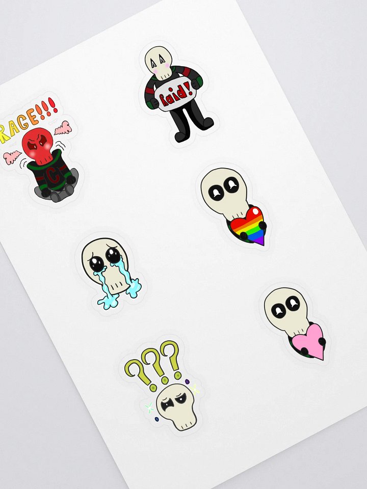 Captain Skull Stickers 4 product image (2)