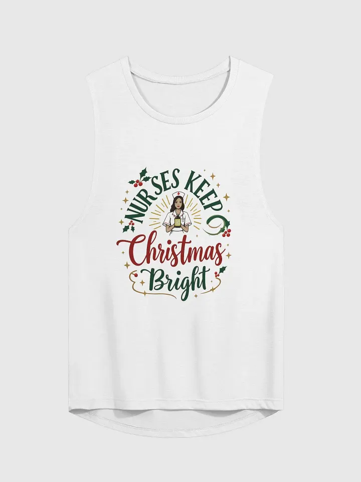 Nurse's Lantern Flowy Christmas Tank product image (4)