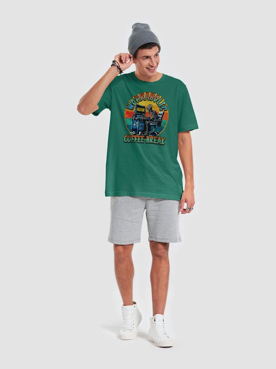 Workaholic Coffee Break Vacation T-Shirt product image (4)