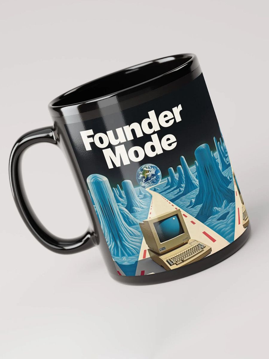 founder mode retro mug - 100% ceramic product image (1)