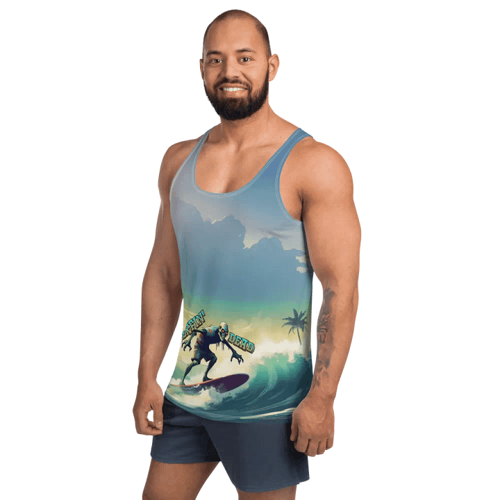Surfin' Dead All-Over Tank Top product image (2)