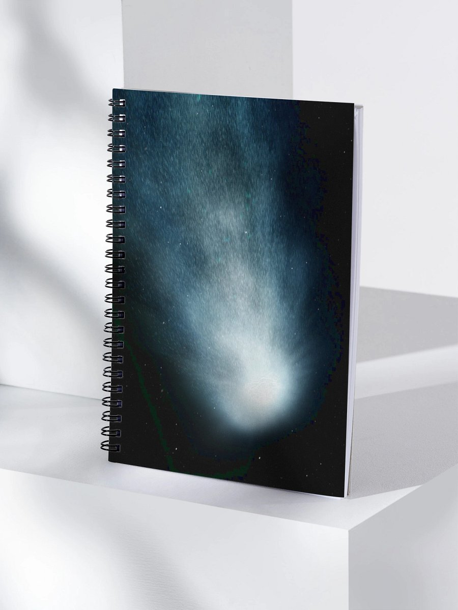 Starry Comet Spiral Notebook product image (4)