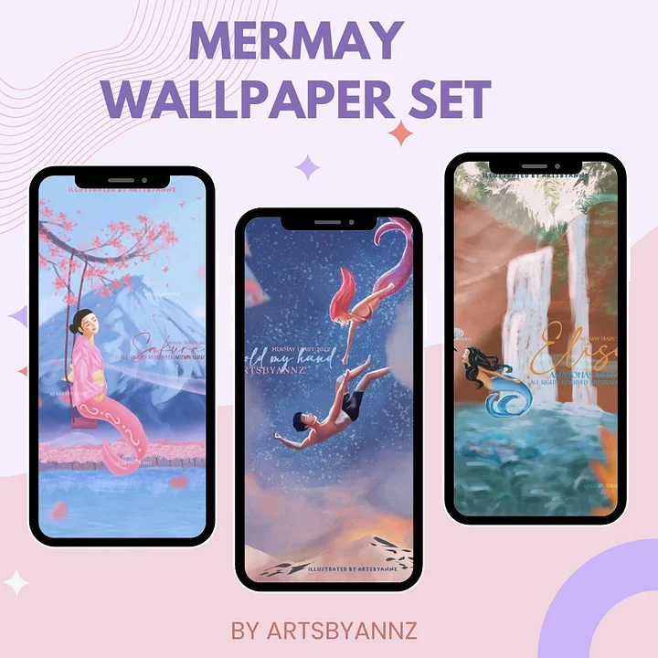 MerMay Wallpaper Art product image (2)