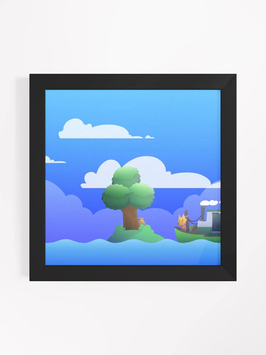Animal Crossing Framed Print product image (1)
