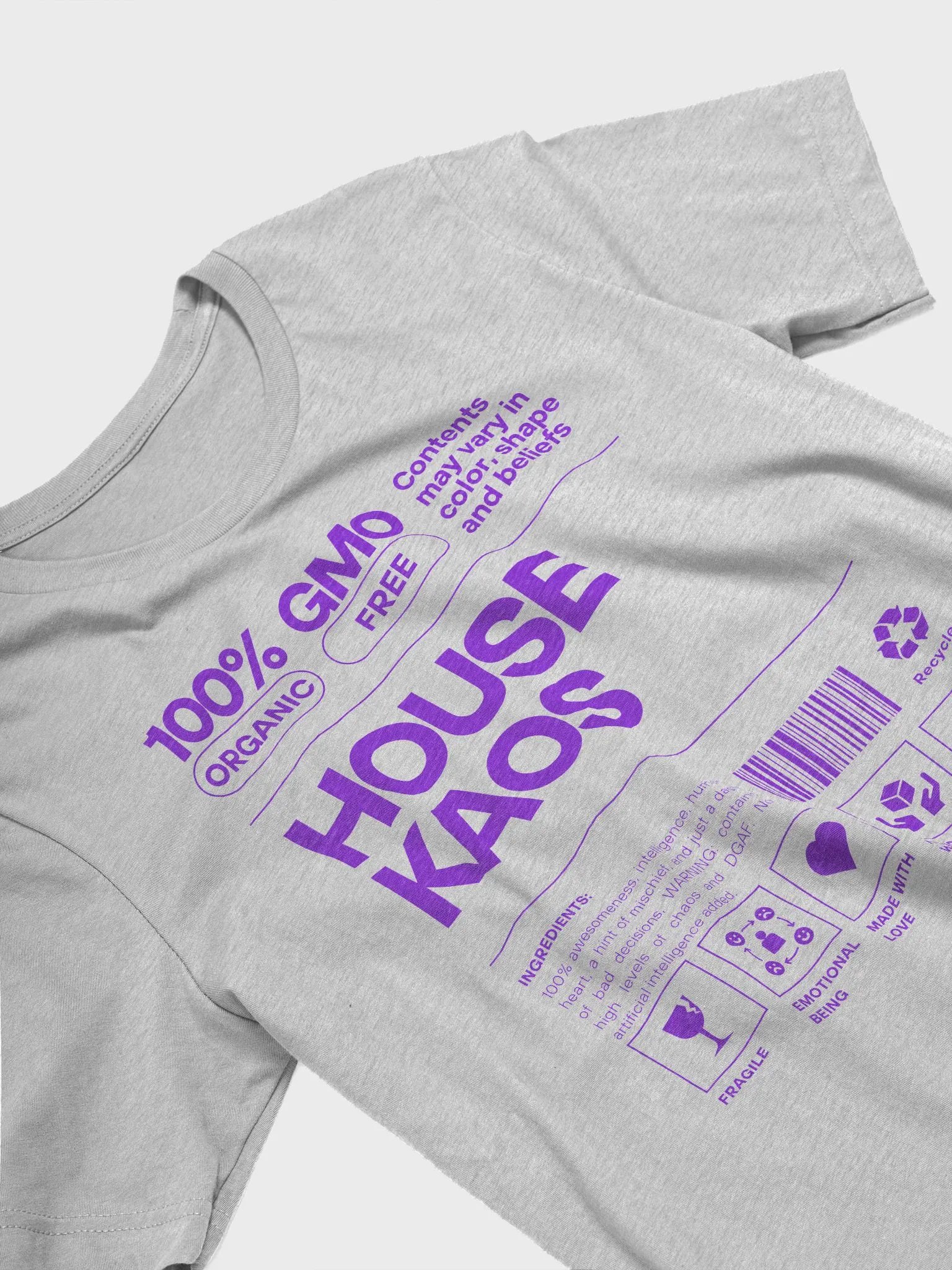 Organic Kaos Iconic T-Shirt product image (3)
