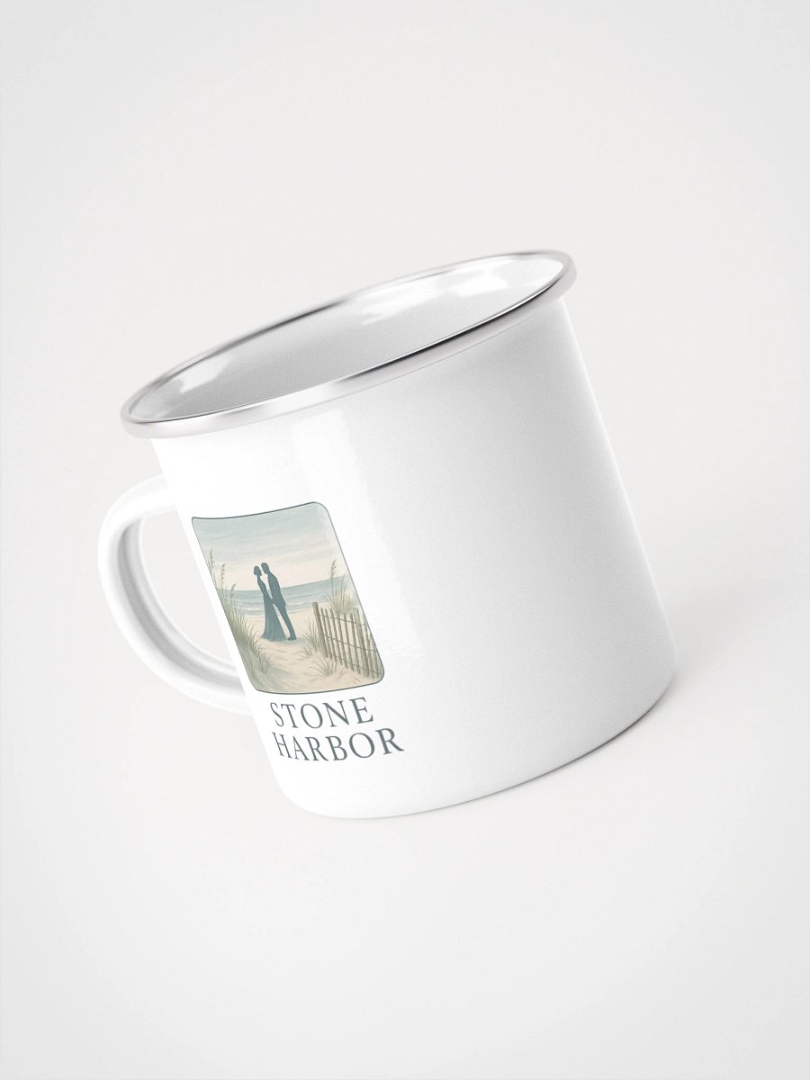 Stone Harbor NJ Enamel Wedding Mug product image (4)
