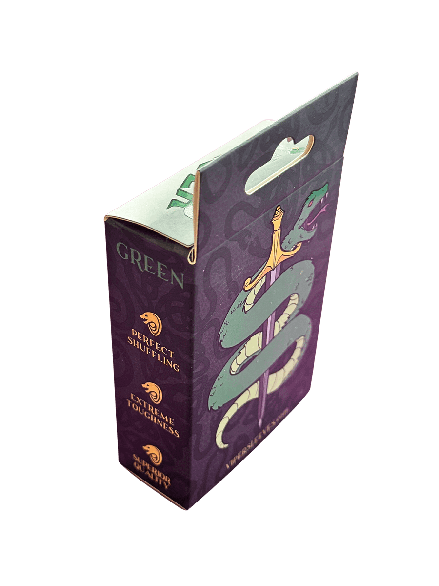 Viper Snakeskins Card Sleeves - Green product image (3)