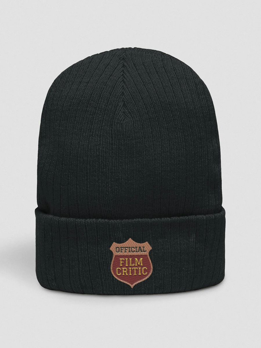 Official Critic Ribbed Beanie product image (2)