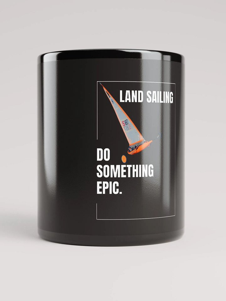Wind-Powered Land Yacht Adventure Mug product image (1)