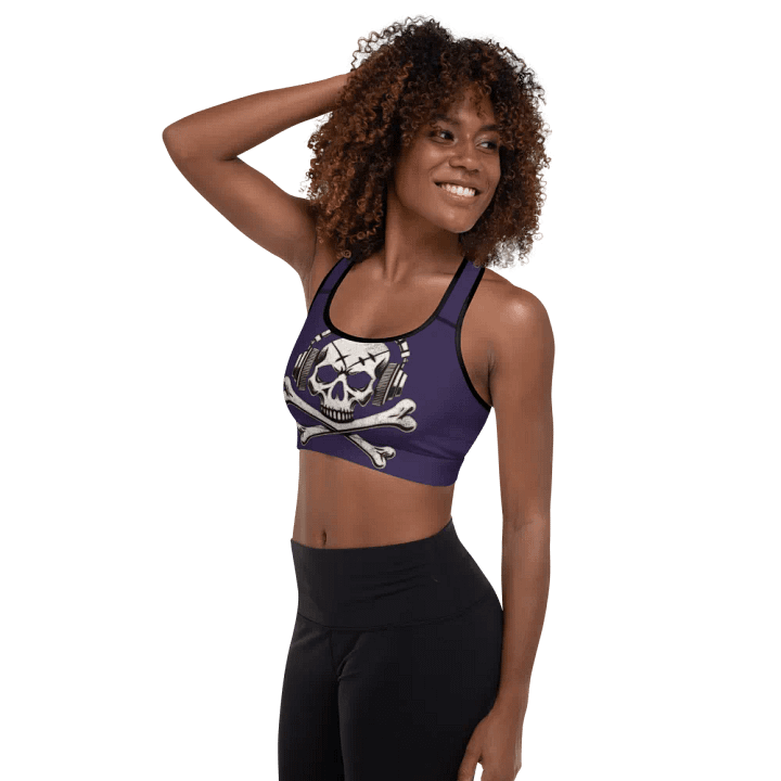 PTT Skull n Headphones (Sports Bra) product image (2)