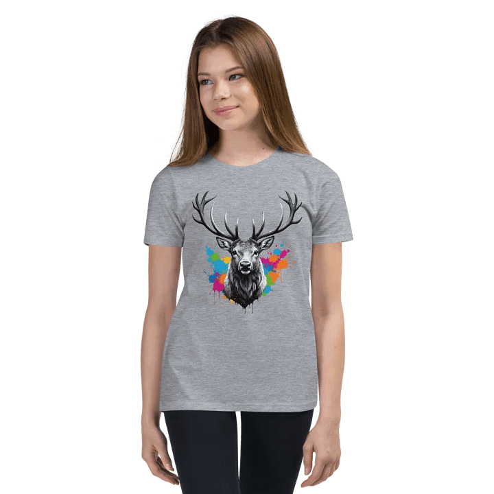 Colorful Elk Kids T-Shirt product image (2)