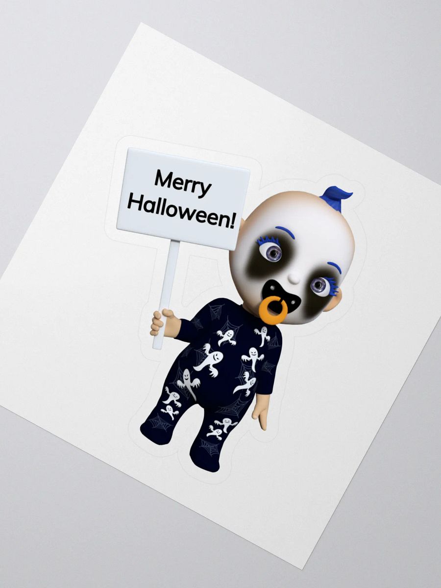 Spooky Baby Halloween Kiss Cut Stickers product image (2)