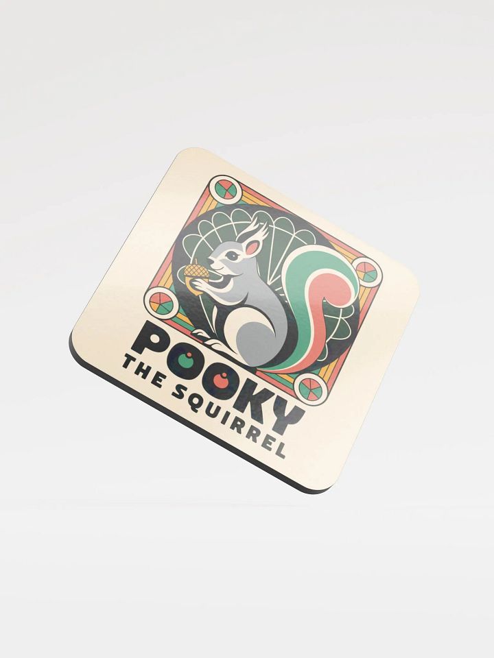 Durable HQ Coaster: 40s Pooky The Squirrel Bold product image (1)