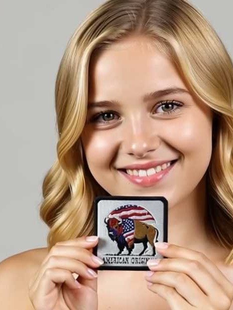 American Originals Bison Embroidery Patches product image (2)