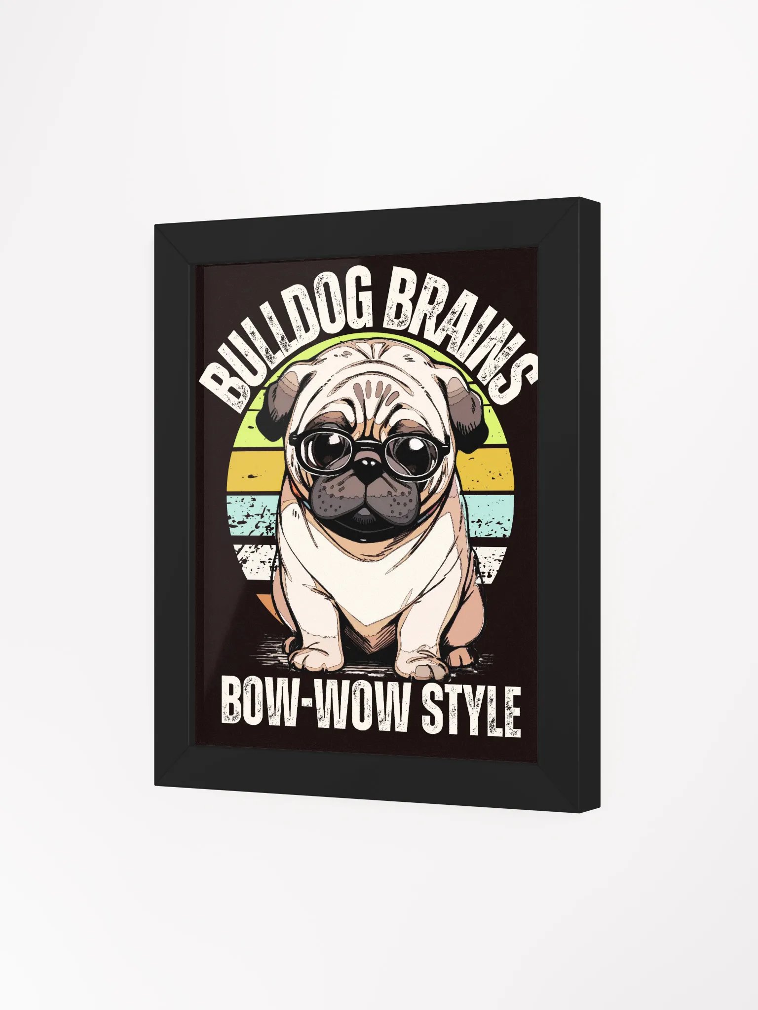 Bulldog Brains Framed Poster product image (4)