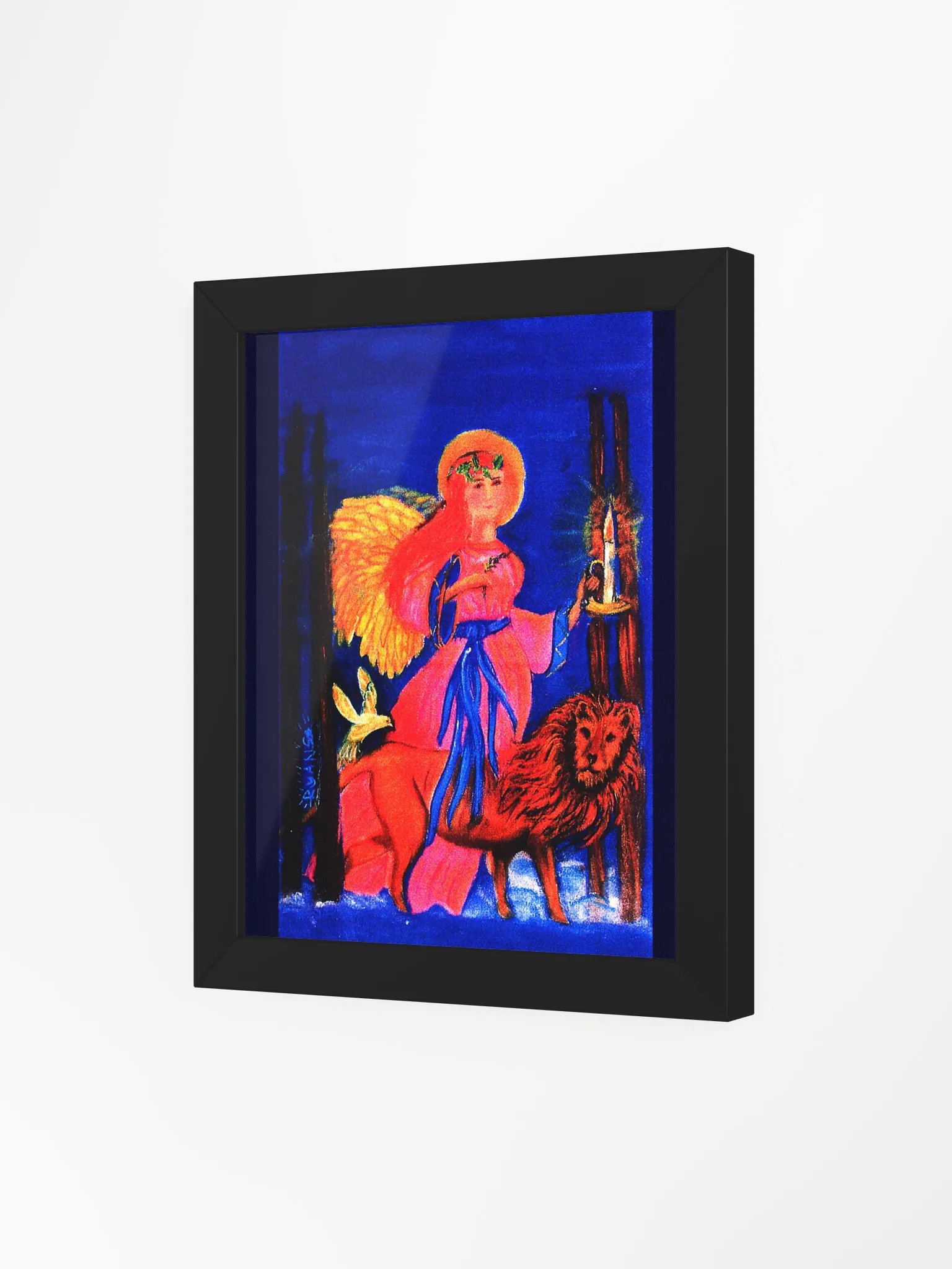 Forest Angel Art Framed Poster product image (9)