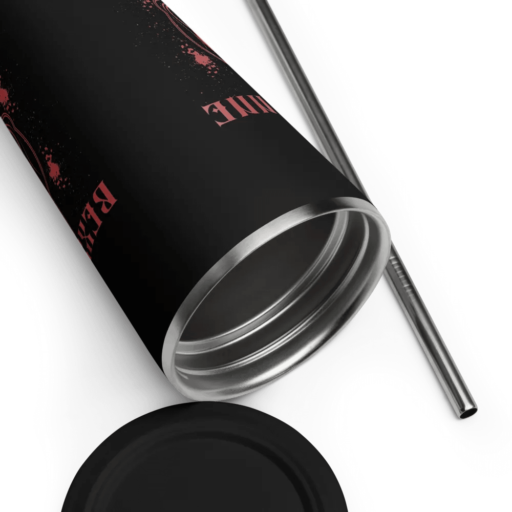 DANCE WITH DEATH INSULATED TUMBLER WITH A STRAW product image (12)