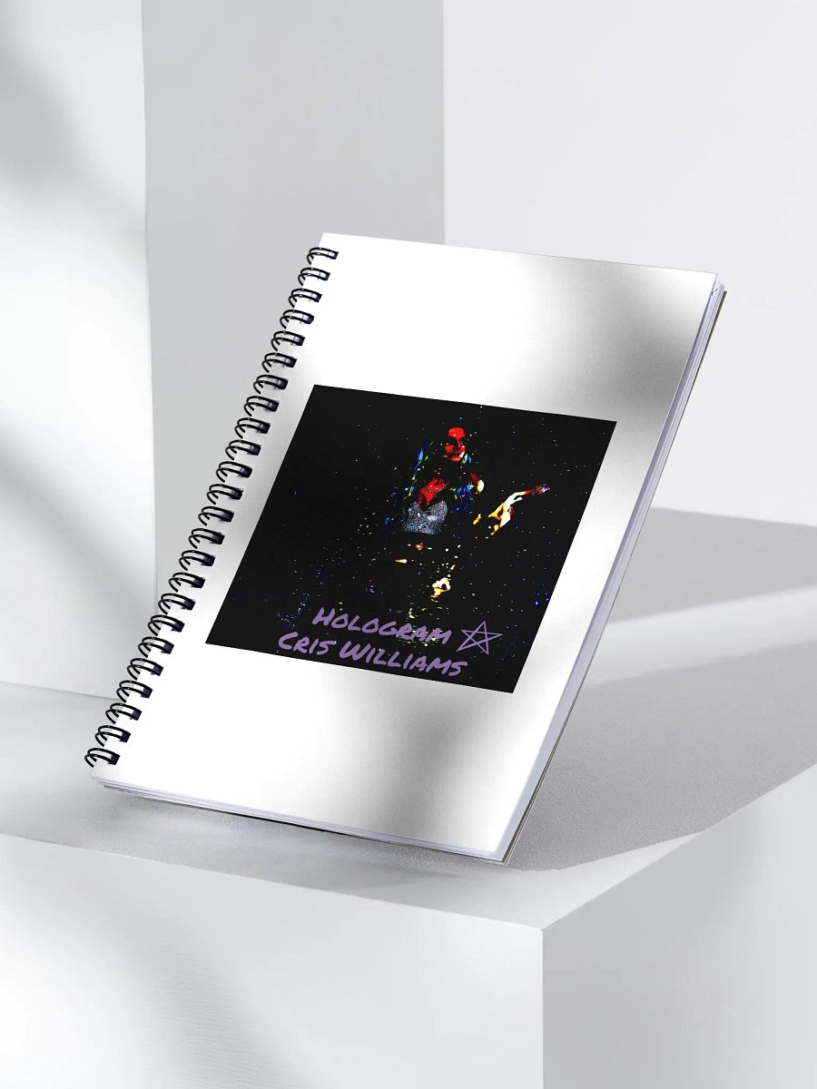 Hologram Notebook - White product image (3)