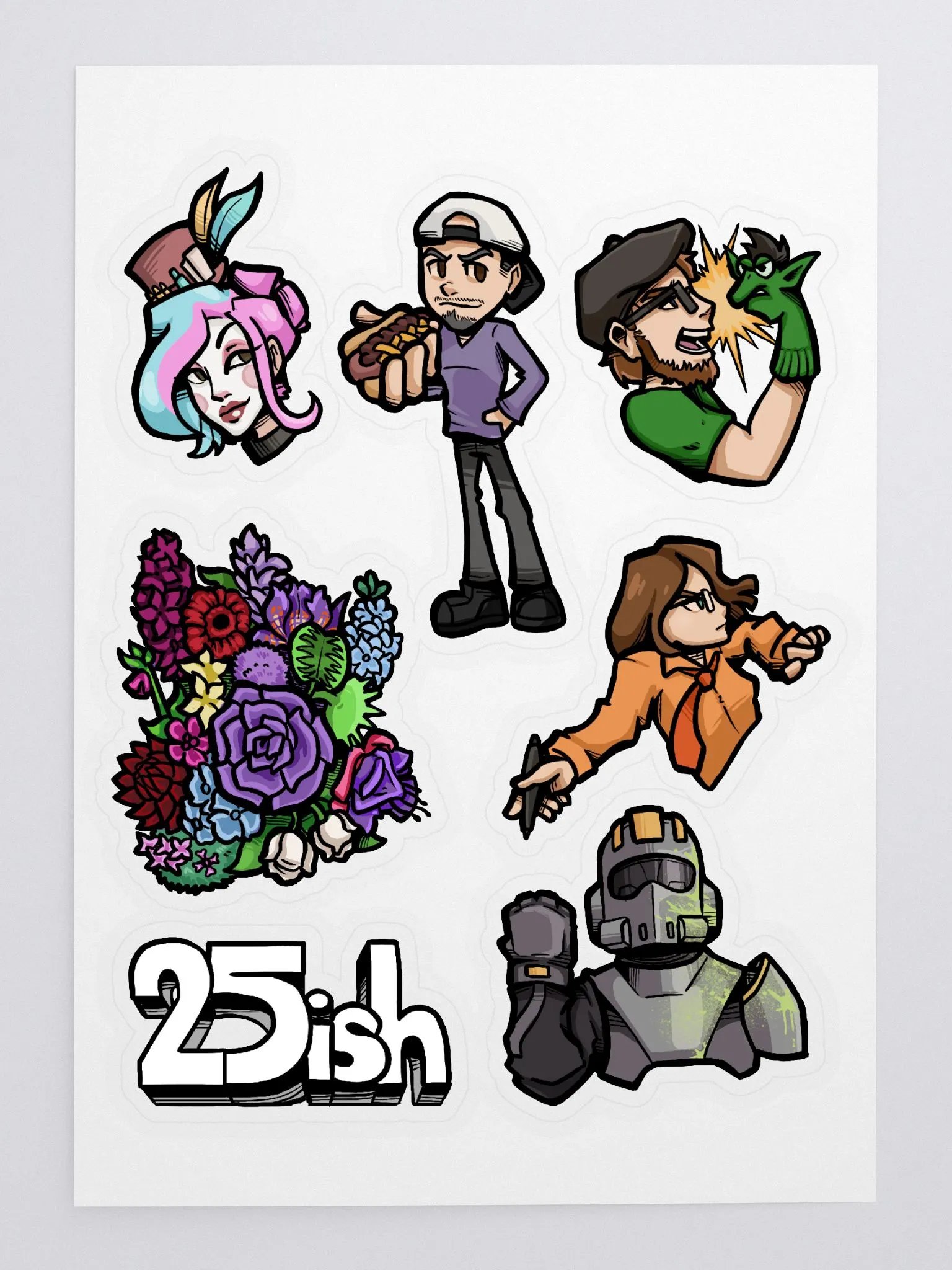 Feb Sticker Sheet 2 product image (3)