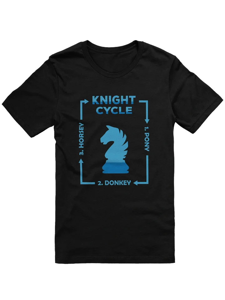 Knight Cycle Chess T-shirt product image (1)