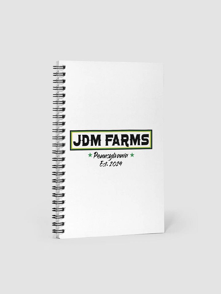 Starry Border Spiral Notebook product image (1)