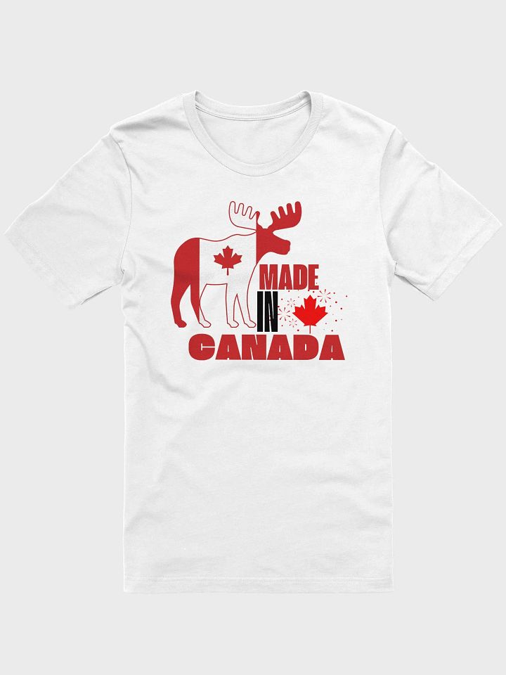 Canadian Moose Flag T-Shirt product image (2)