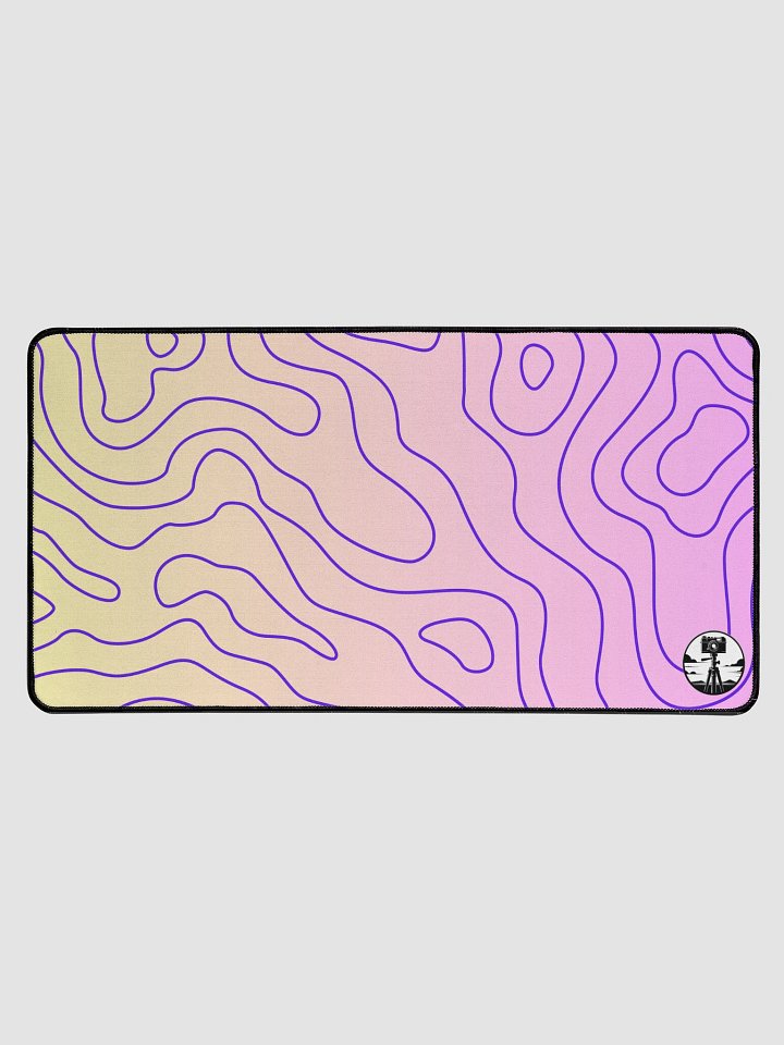 Neon Sunset Damascus Deskpad product image (1)