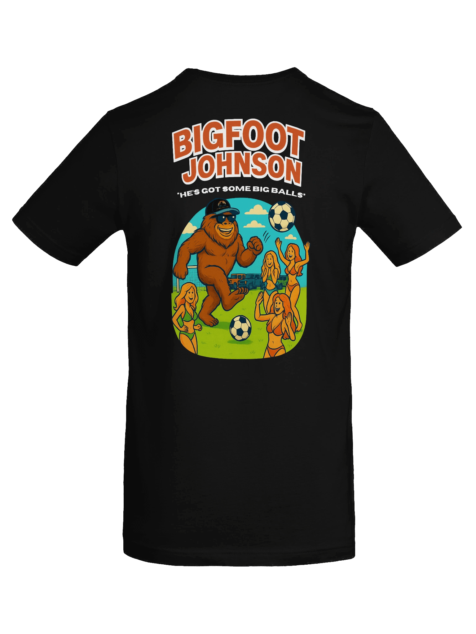 Bigfoot Johnson Big Balls Tee (Black) product image (8)