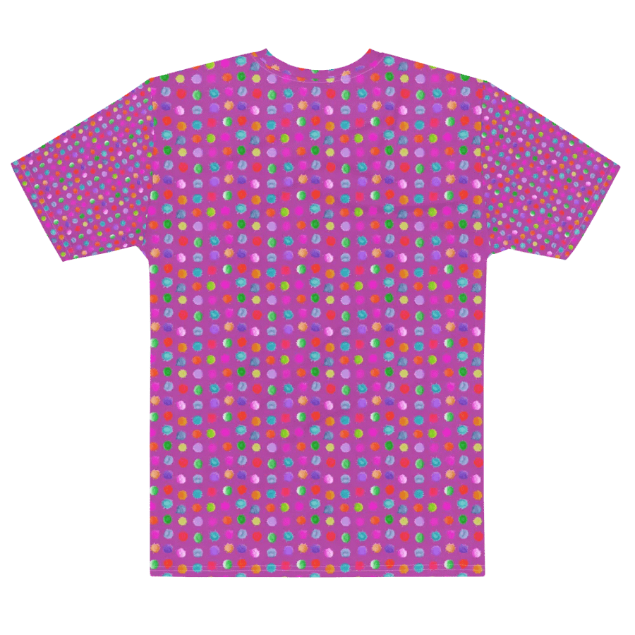 T shirt all over print watercolor dots product image (5)