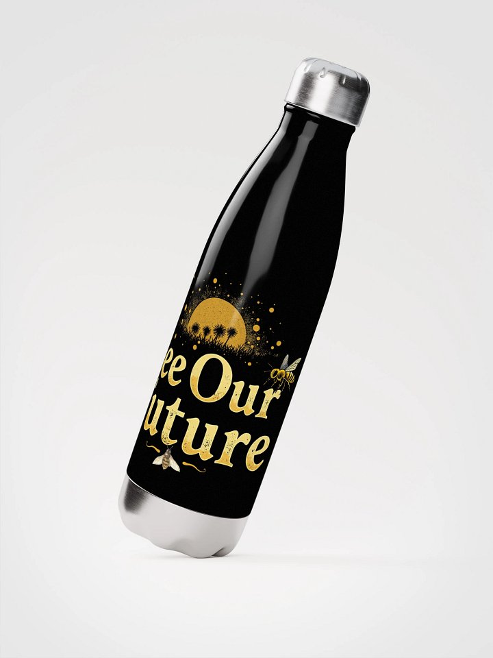 Nature's Buzz Stainless Steel Water Bottle product image (2)