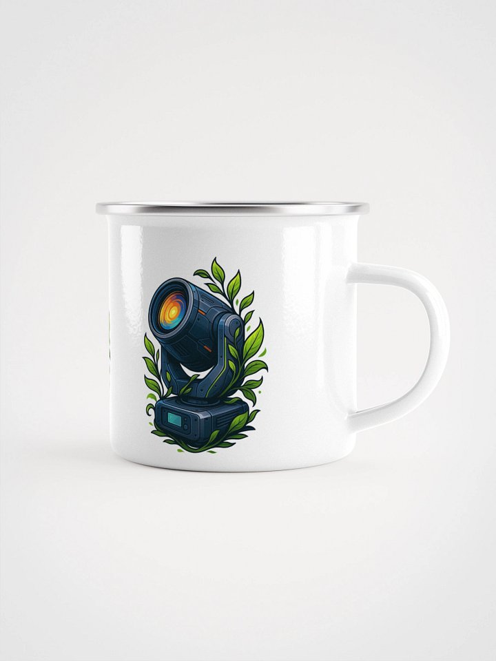 Theatrically Jerry: "Luminous Tea Leaves" Enamel Mug product image (1)