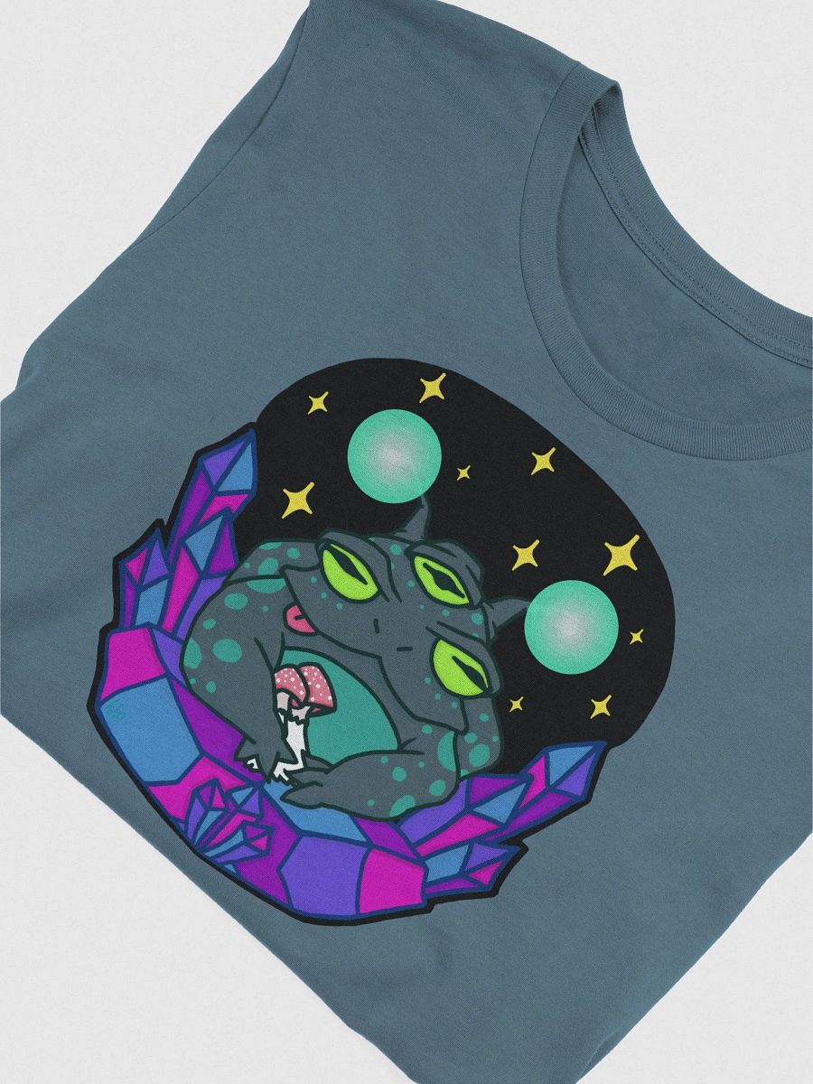 Dark Grey Alien Frog T-Shirt product image (3)