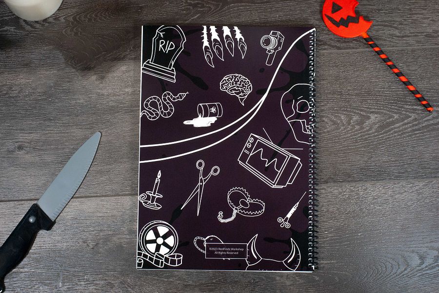 Horror Movies Recap Book | Movie Review & Log Book for Horror Fans product image (8)