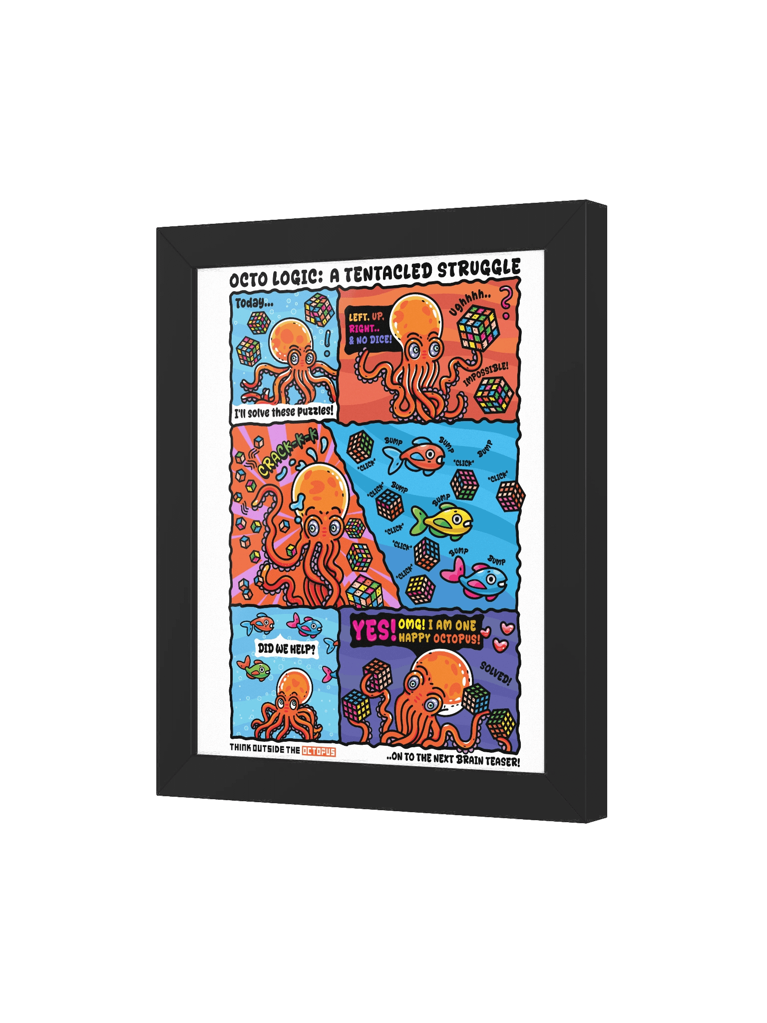 Octo Logic Framed Comic product image (16)