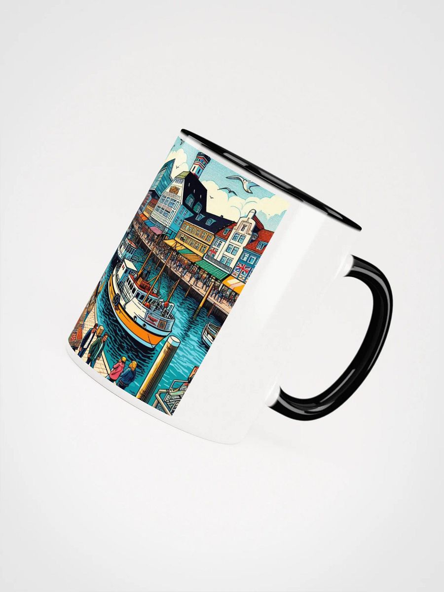 Harbor Hues Ceramic Mug | AI work Bremerhaven product image (54)