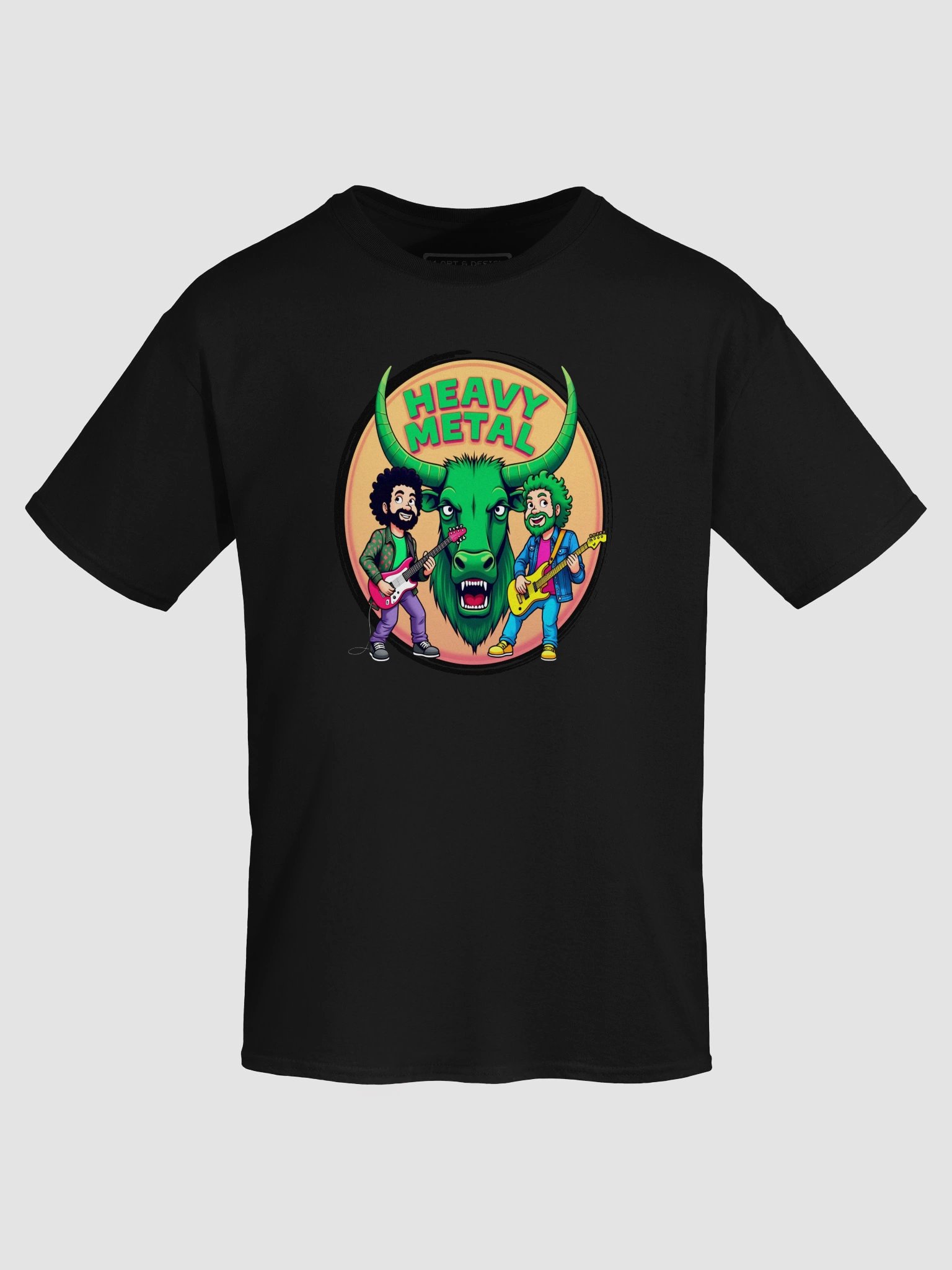 Bullshock: The Metal Charge - Heavy Metal - M-ART & DESIGN Tee product image (52)