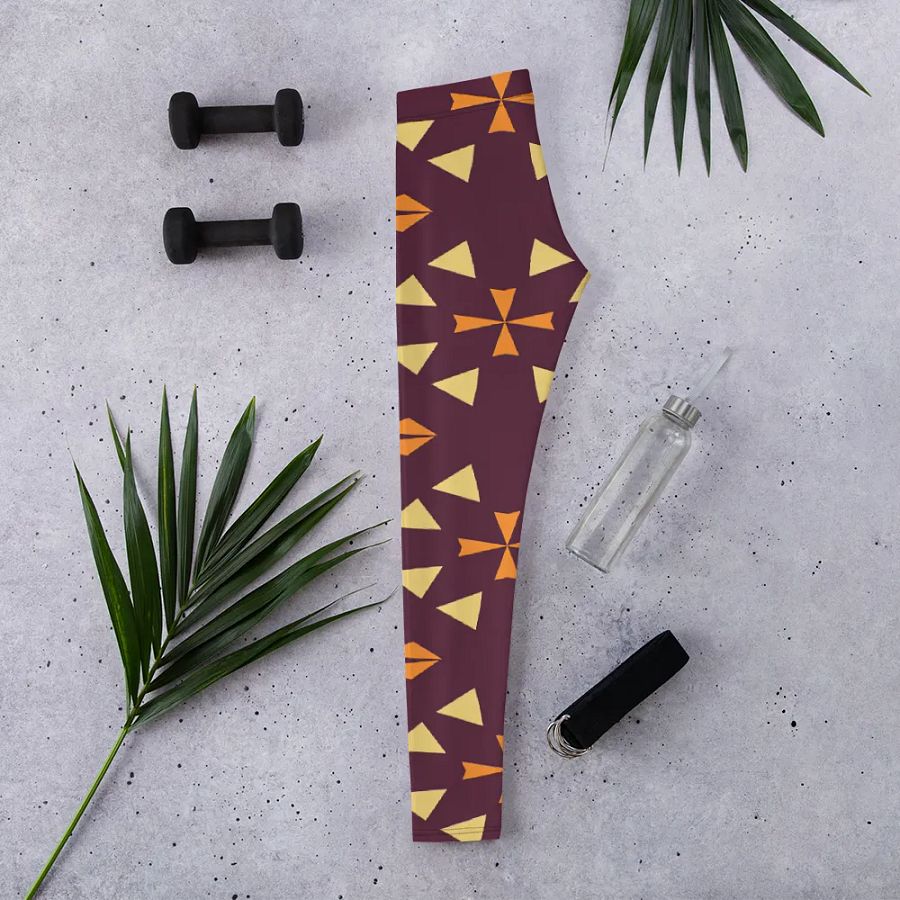 Geometric Fusion All-Over Leggings product image (2)