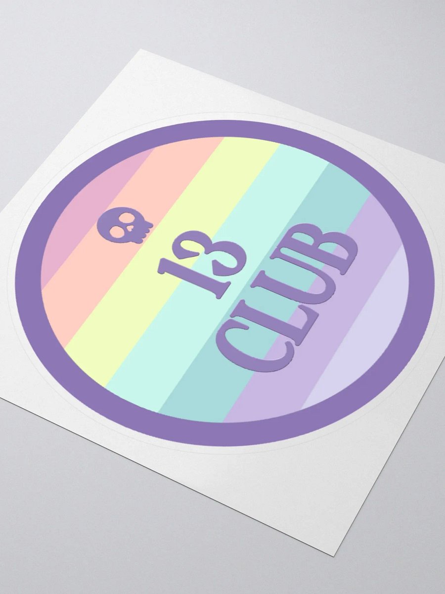 13 Club Sticker product image (3)